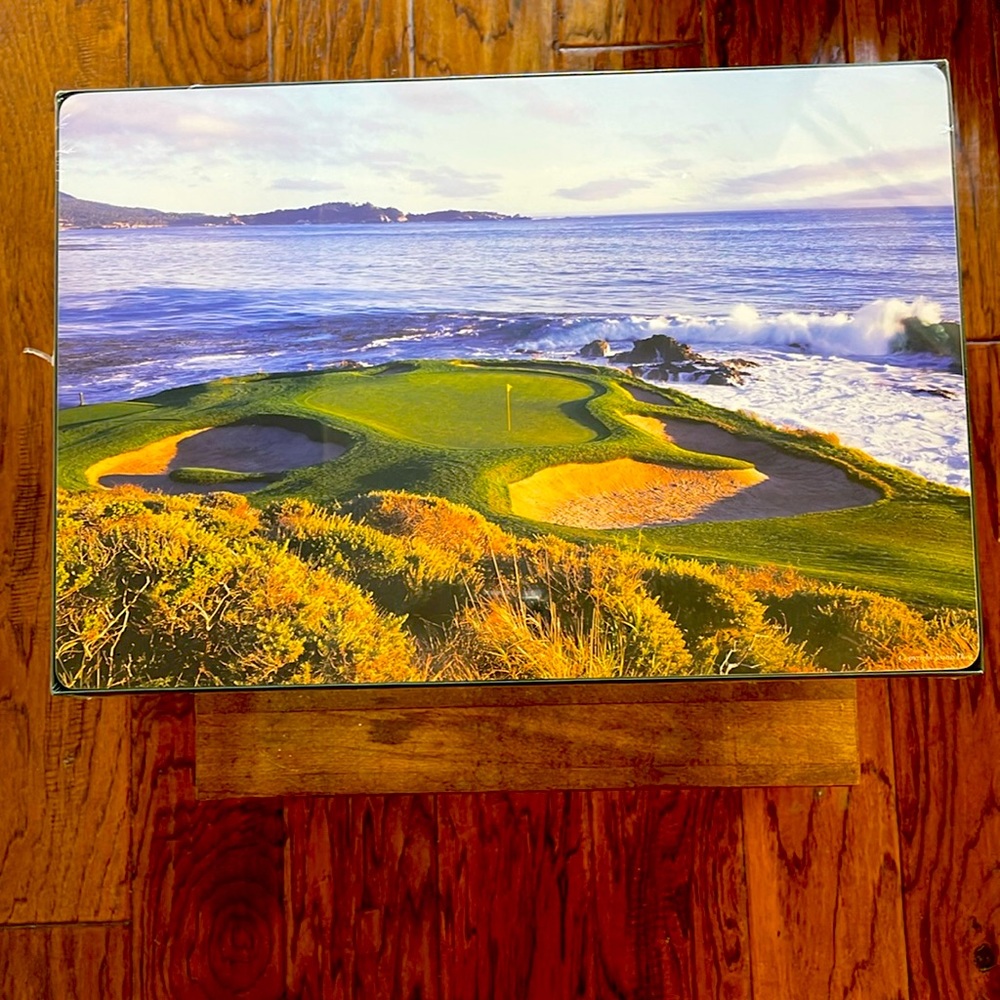 Pebble Beach, home to the 2027 USOpen, hard placemats